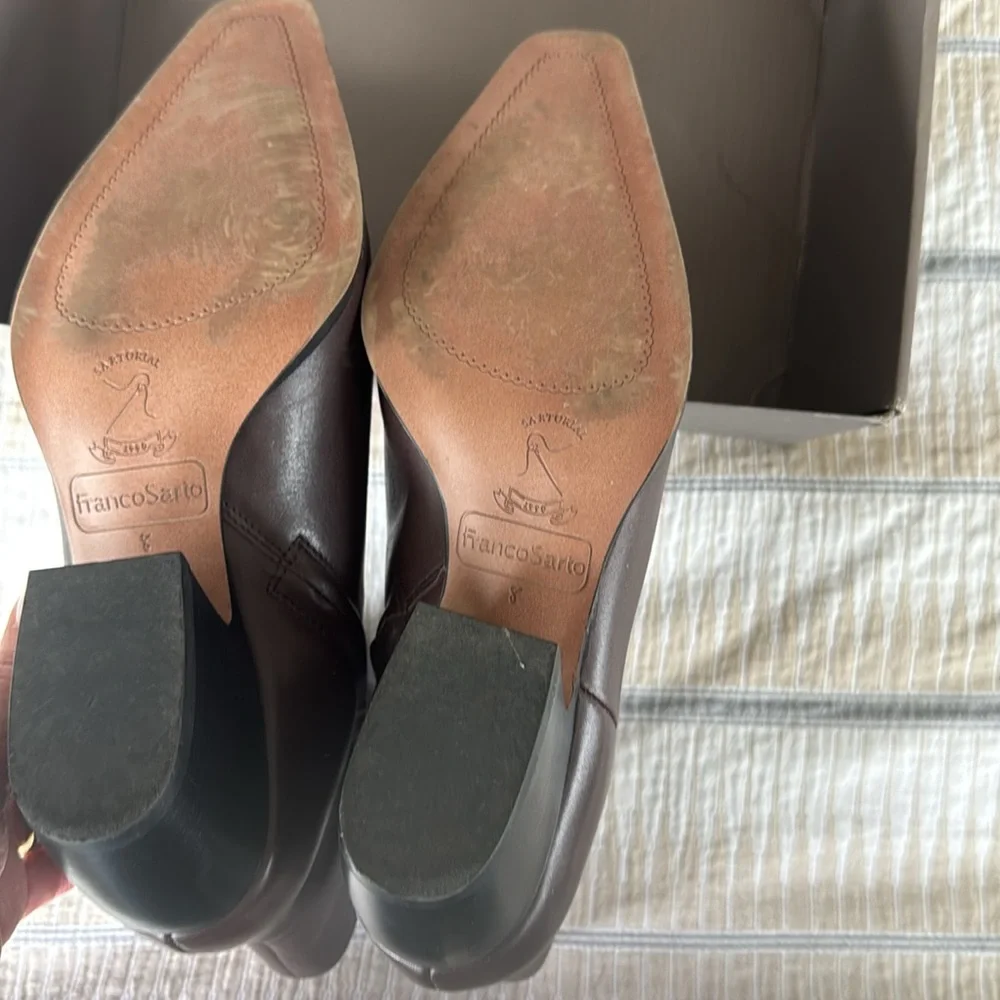 Franco Sarto Vivian Bootie in Brown Size 8M - Picture 5 of 13